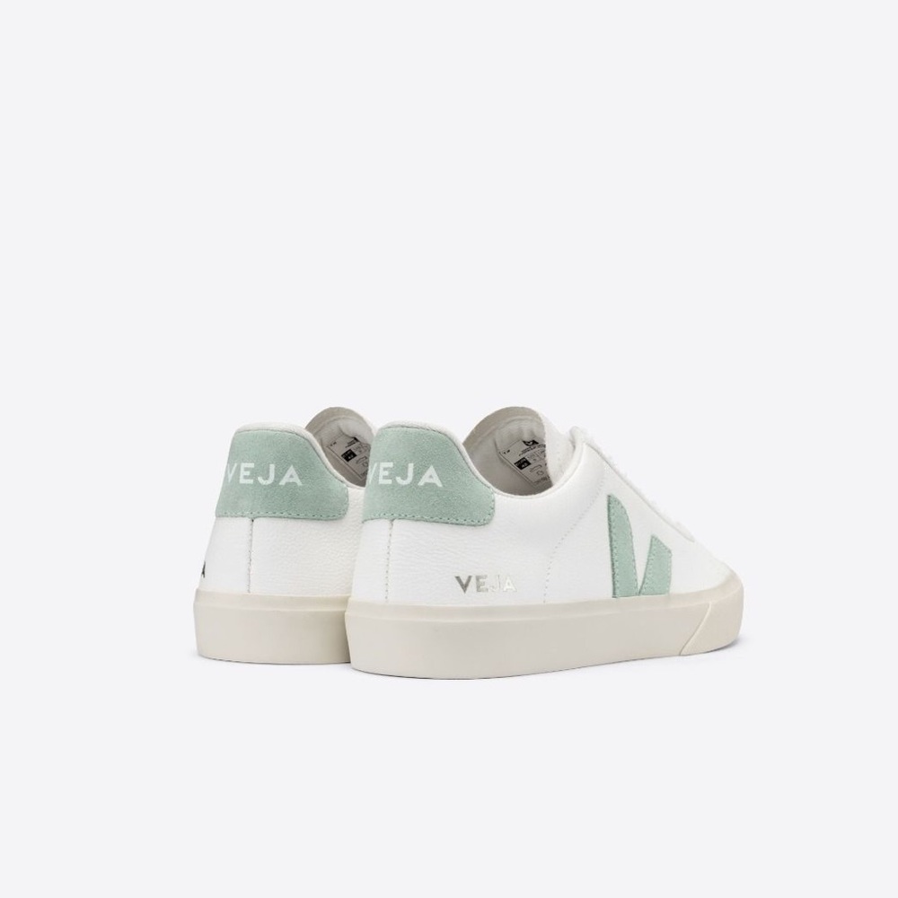 Veja Campo Chromefree Leather White Matcha - Picture 4 of 14